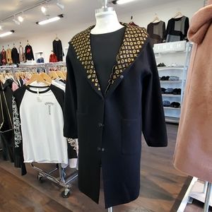 Black Lv style jacket